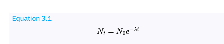 Equation 3.1